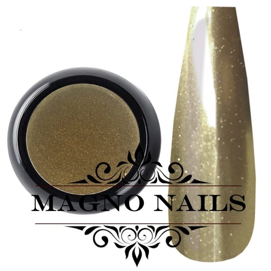 Chrome Pigment -  Chrom Powder - Light Gold  Nail Art Nailart Puder